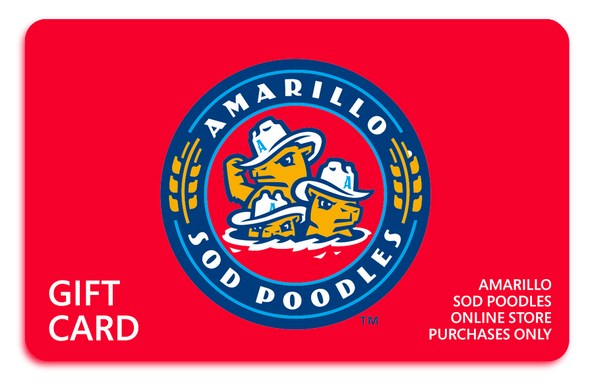 Amarillo Sod Poodles eGift Card