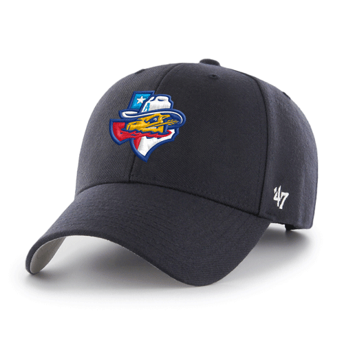 Amarillo Sod Poodles Adult Navy State '47 MVP SNAPBACK Hat